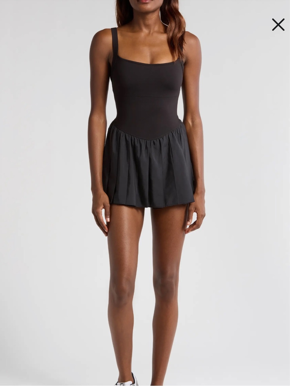 FP Movement Swing Of Things SKORTSIE in Black Size SM Retail $128